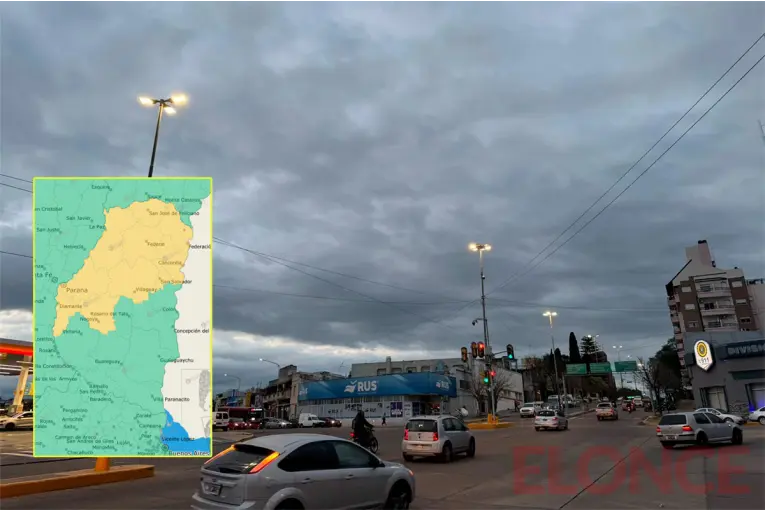 Alerta amarilla por tormentas en Entre Ríos: detalles del mal tiempo que se avecina Alerta amarilla por tormentas en Entre Ríos: detalles del mal tiempo que se avecina